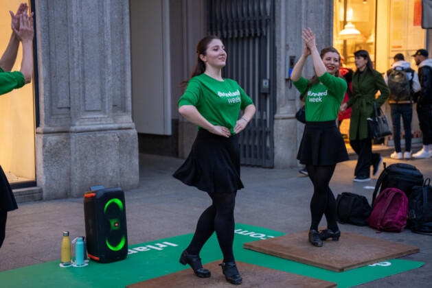 Ireland week, Buskers dance