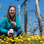 Benny Sorrentino, enologa dell'Azienda vinicola Sorrentino. Boscotrecase. Ph. Scilla Nascimbene