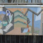 Alessandria, Palazzo delle Poste, i mosaici di Gino Severini, ph. M