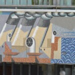 Alessandria, Palazzo delle Poste, i mosaici di Gino Severini, ph. M