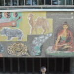 Alessandria, Palazzo delle Poste, i mosaici di Gino Severini, ph. M