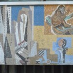 Alessandria, Palazzo delle Poste, i mosaici di Gino Severini, ph. M