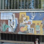 Alessandria, Palazzo delle Poste, i mosaici di Gino Severini, ph. M