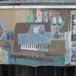 Alessandria, Palazzo delle Poste, i mosaici di Gino Severini, ph. M