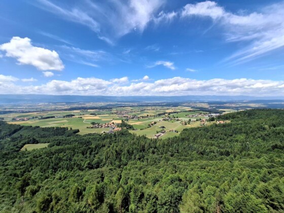 Berna, il panorama dalla torre Chutzenturm. Ph. M.Giovenco