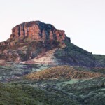 Arbus, paesaggio presso il monte Arcuentu