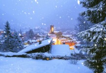 Inverno sulle montagne bresciane Ponte di Legno, montagne bresciane